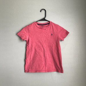 Ralph Laurent Boys Red Tee Size 7